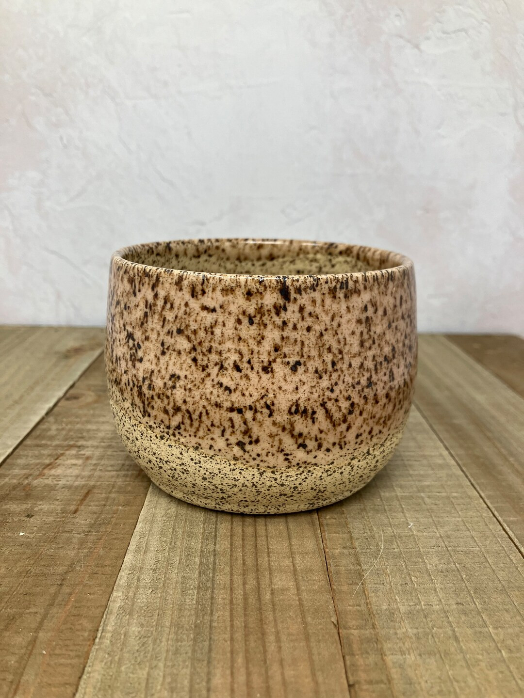 Handmade Speckled Planter - Cherry Blossom 2.5"h X 3.5"w - Etsy | Etsy (US)