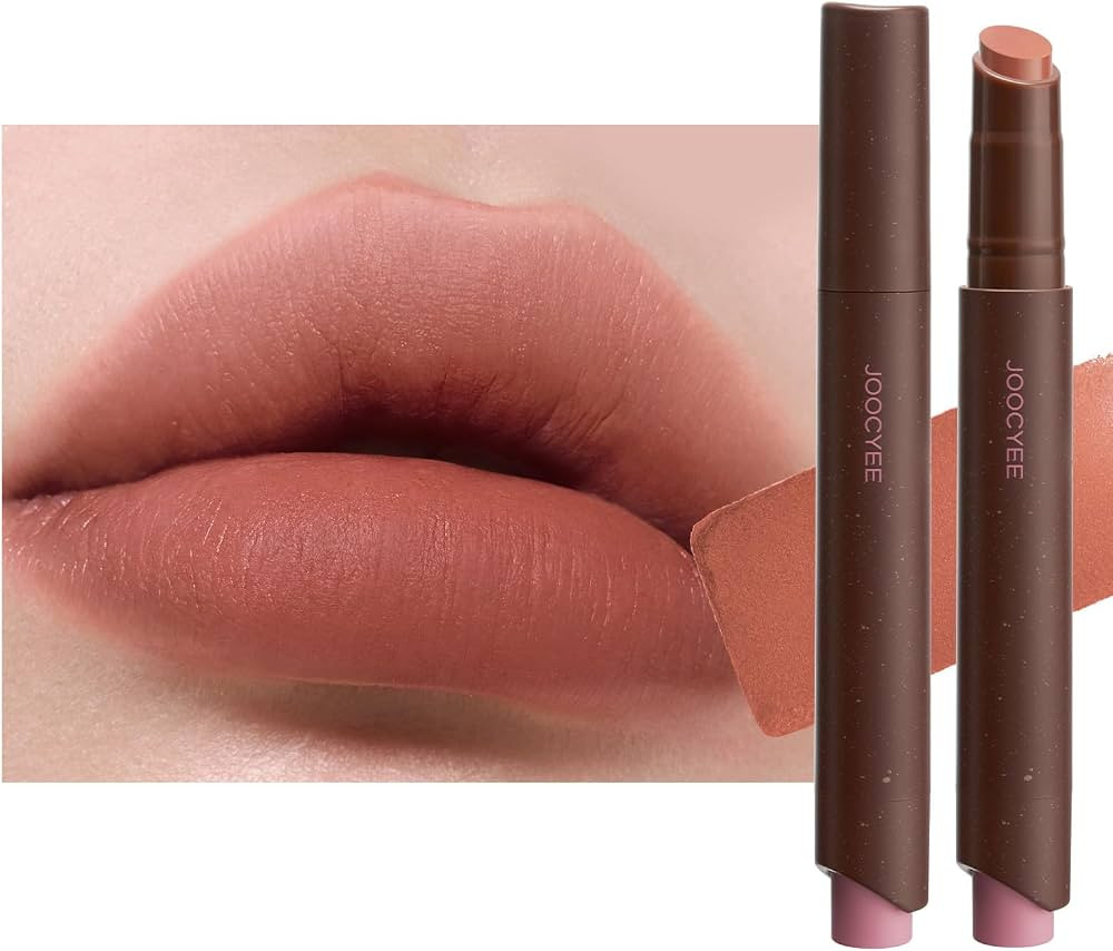 Joocyee Velvet Rouge Matte Lipstick Pencil, Lightweight Non-Sticky Long Lasting High Pigment Red ... | Amazon (US)