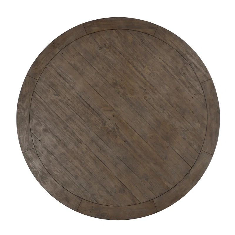 Kinston 42'' Pine Solid Wood Pedestal Dining Table | Wayfair North America