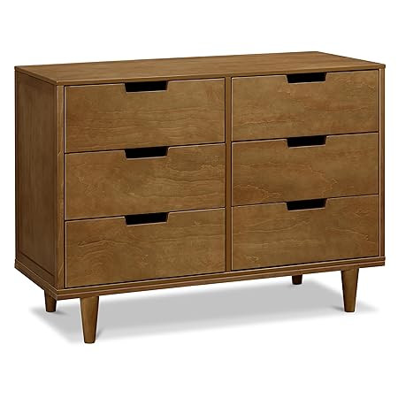 Davinci Marley 6-Drawer Double Dresser in Walnut Finish | Amazon (US)