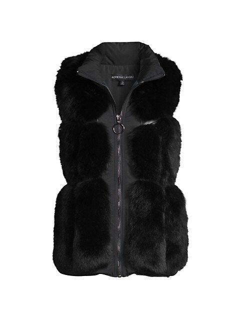 Fox Fur & Nylon Sectioned Vest | Saks Fifth Avenue