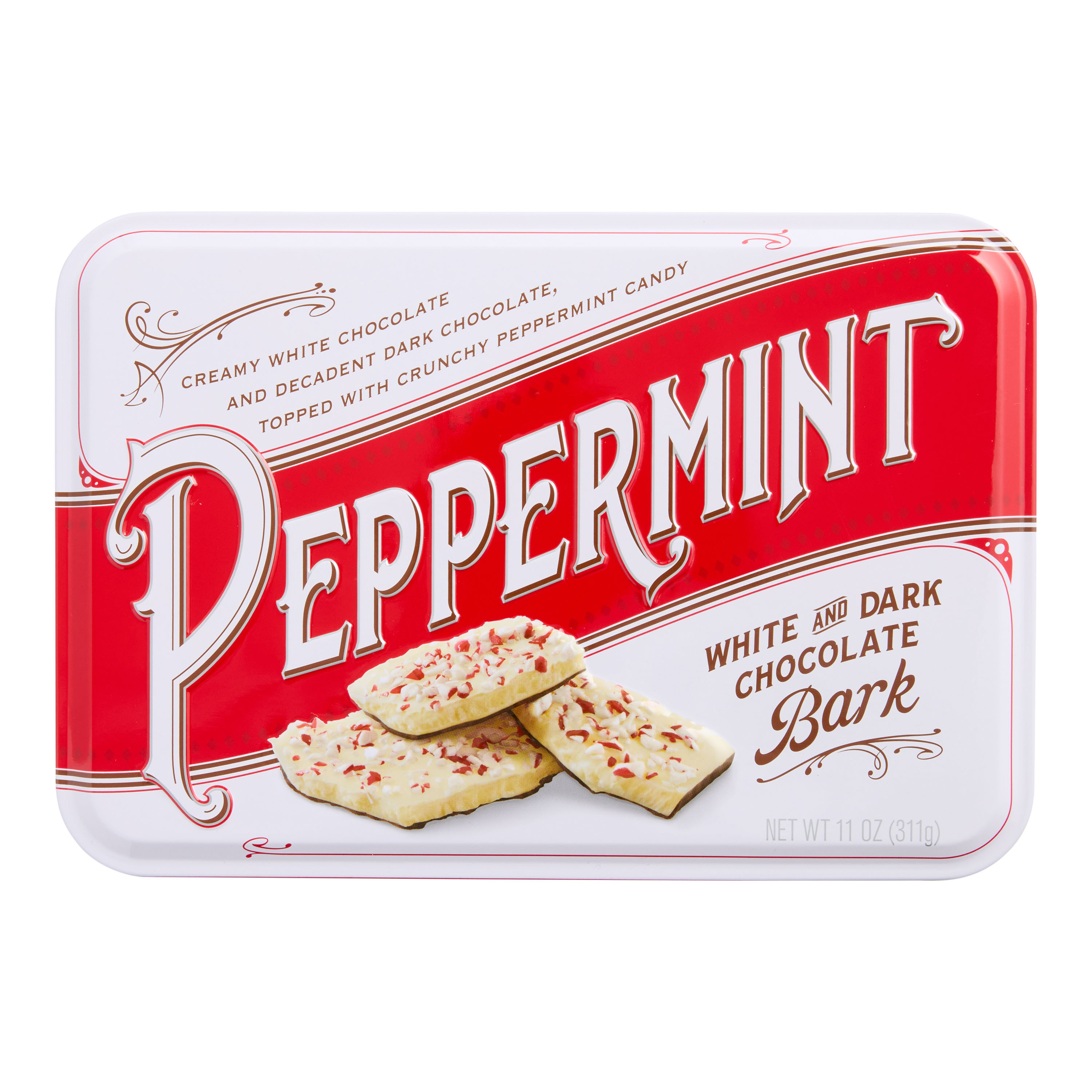 World Market Peppermint Bark Tin | World Market