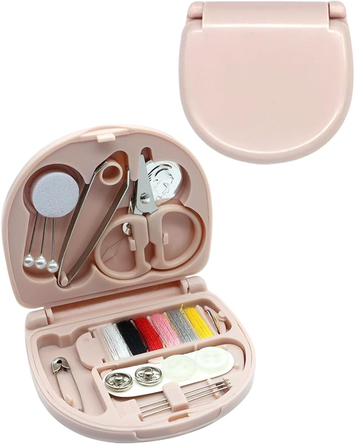 Mini Sewing Kit,Small Travel Size Emergency Pocket Sewing Kit with Buttons,Threads,Scissors,Needl... | Amazon (US)