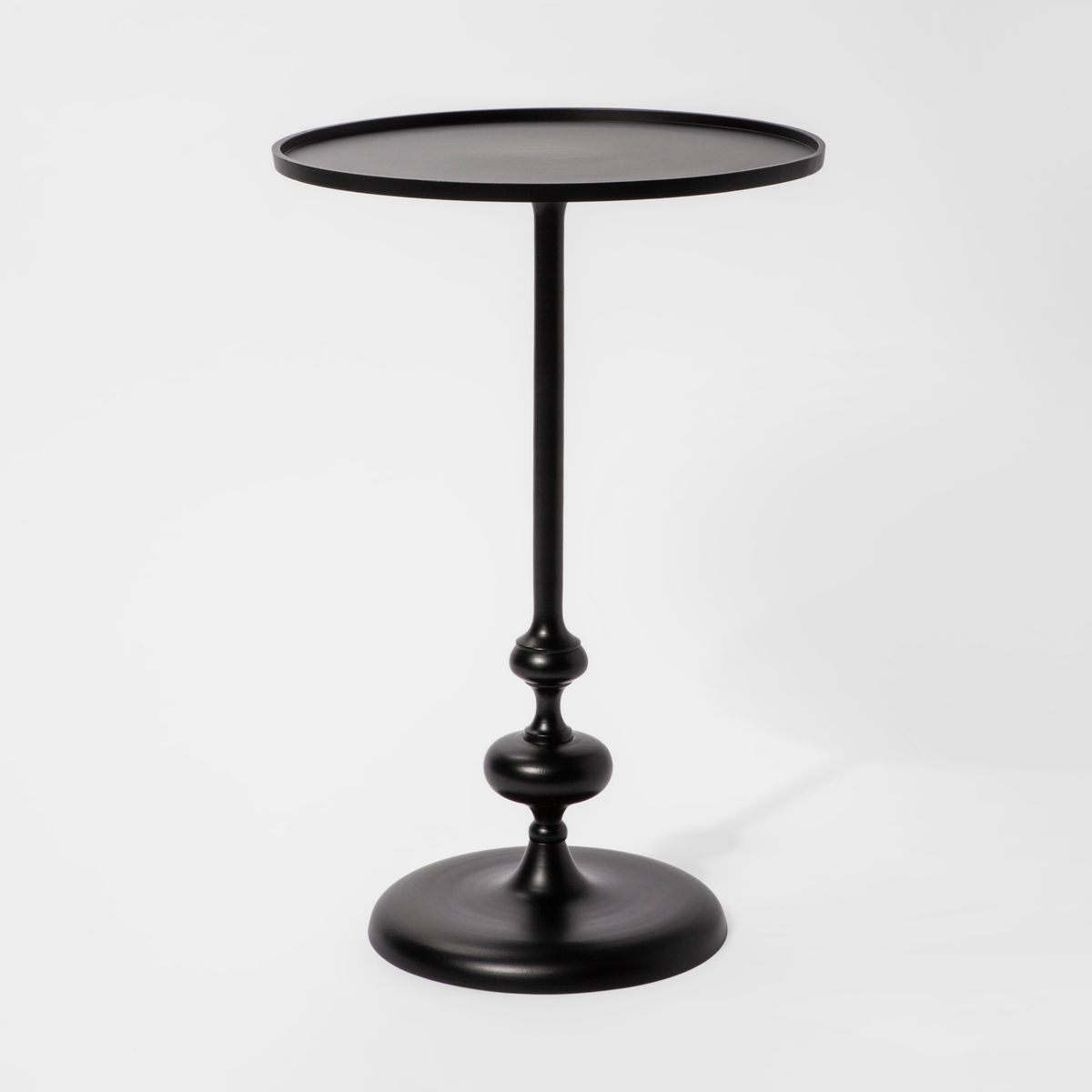 Londonberry Turned Accent Table Large Black - Threshold™ | Target