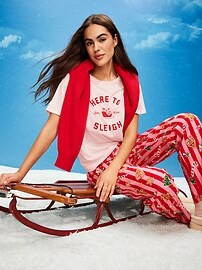 Holiday-Graphic Crew-Neck T-Shirt for Women | Old Navy (US)