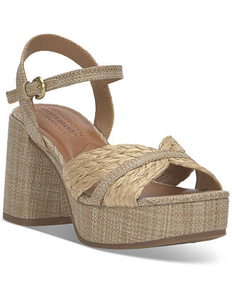 Women's Marrika Block-Heel Platform Dress Sandals | Macy's
