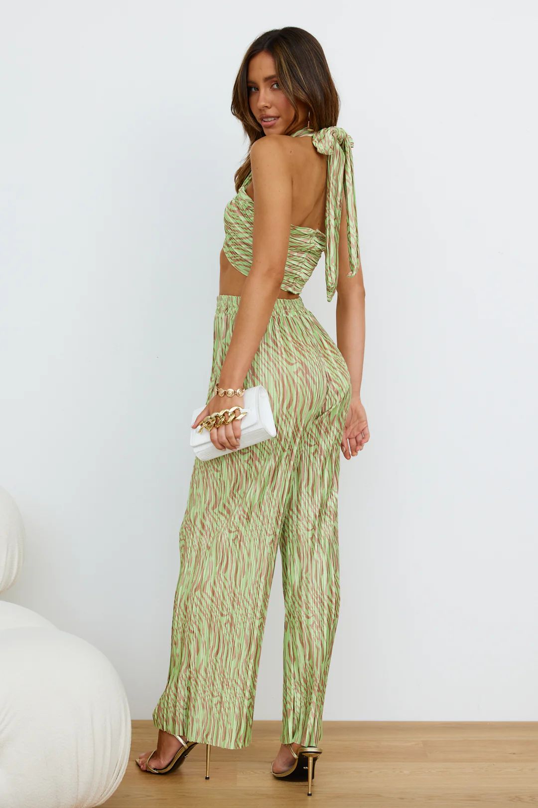 Loveline Pants Green | Hello Molly