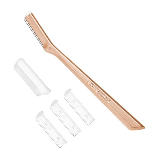Tweezerman Rose Gold Facial Razor | Amazon (US)