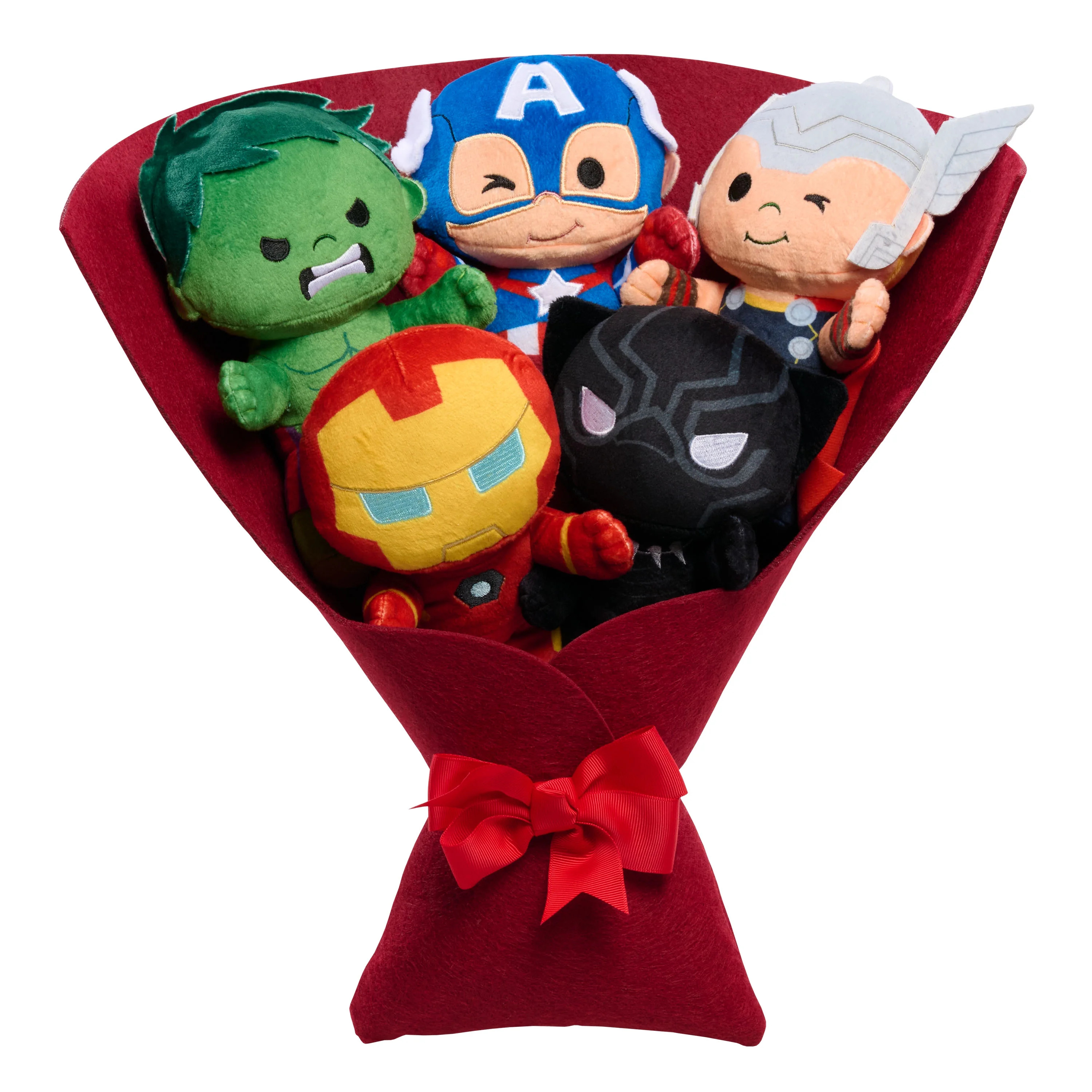 Marvel Valentine 16-inch Large Plush Bouquet, Kids Ages 3 and up | Walmart (US)