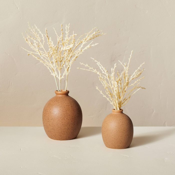 10&#34; Faux Bleached Wheat Plant Arrangement - Hearth &#38; Hand&#8482; with Magnolia | Target