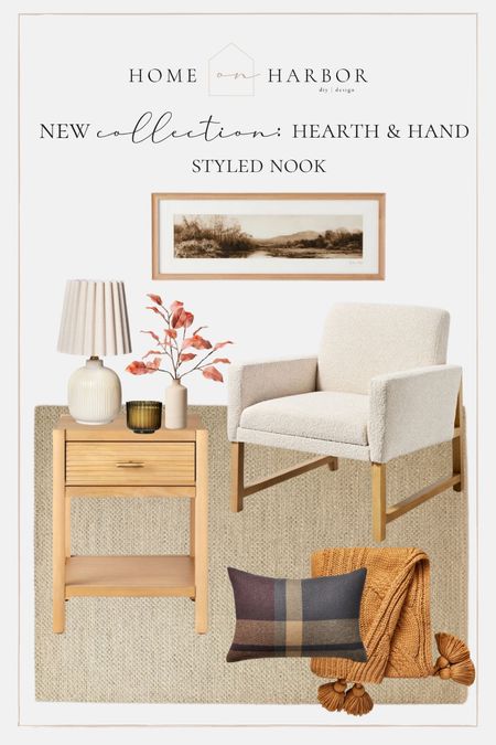 Styled nook inspo with decor and furniture from Hearth & Hand’s new collection at target! The collection drops early tomorrow morning. Save your faves now! 

#falldecor

#LTKstyletip #LTKSeasonal #LTKhome