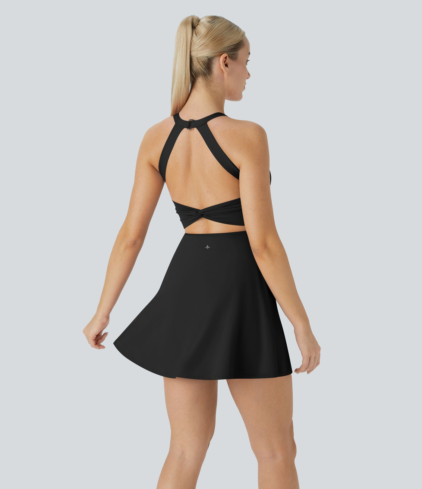 Women\u2019s SoftlyZero\u2122 Airy Backless Twisted Cool Touch Dance Active Dress-Easy Peezy Edit... | HALARA
