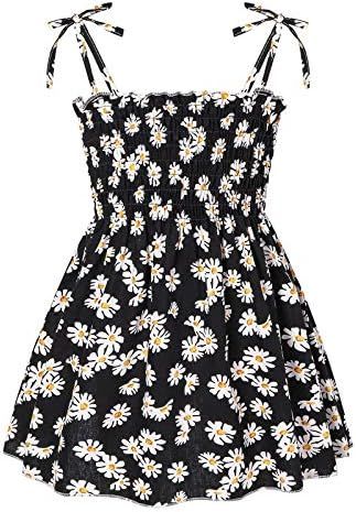 Toddler Baby Girl Dresses Sleeveless Straps Cute Floral Princess Sundress Summer Casual Clothes O... | Amazon (US)