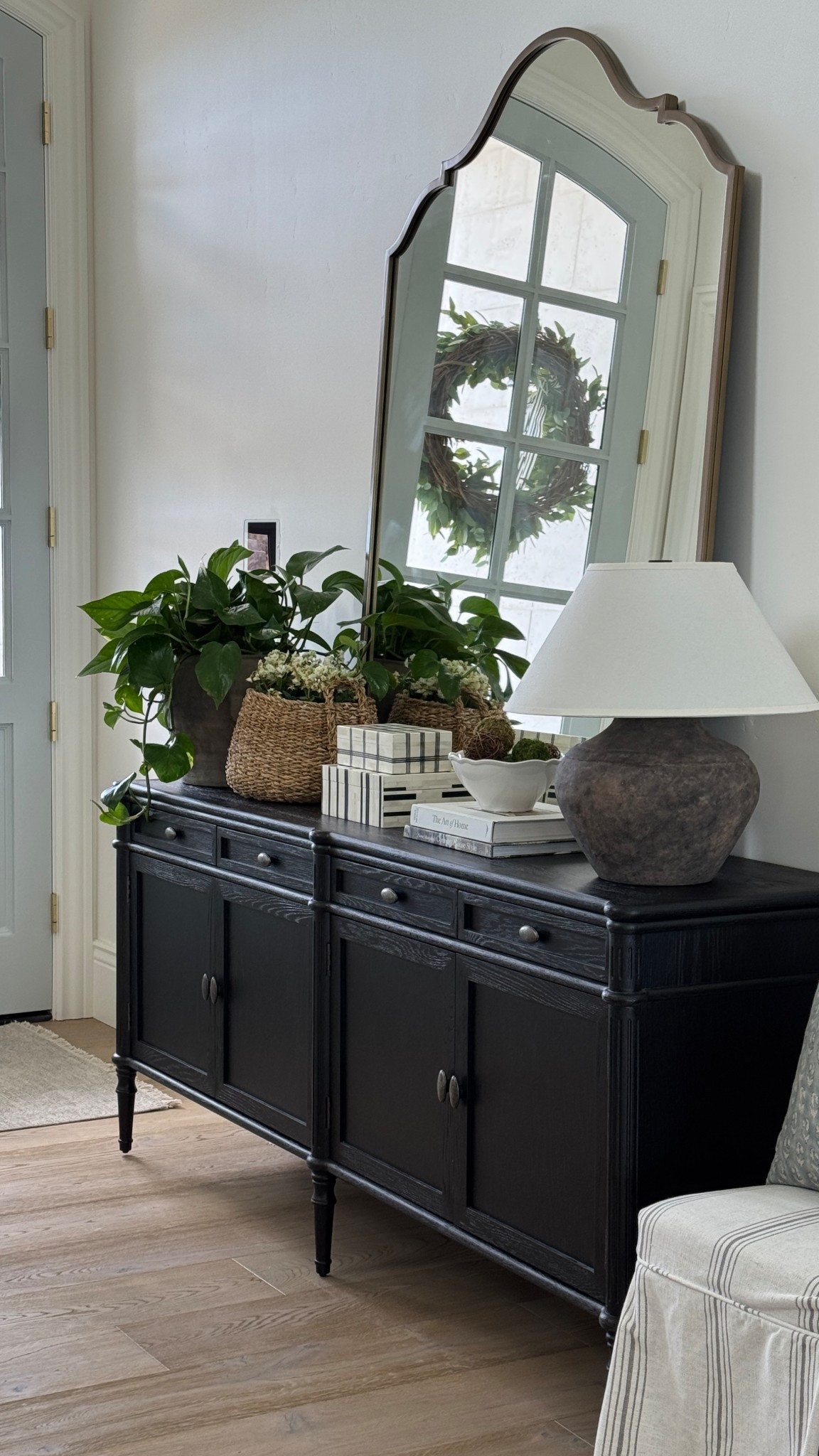 My new sideboard arrived!  We really need the storage!  It comes in two colors and is currently 20% off!  The legs and beautiful hardware is my favorite!

#LTKSaleAlert #LTKHome #LTKFamily