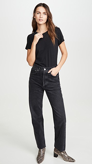 90's Mid Rise Loose Fit Jeans | Shopbop