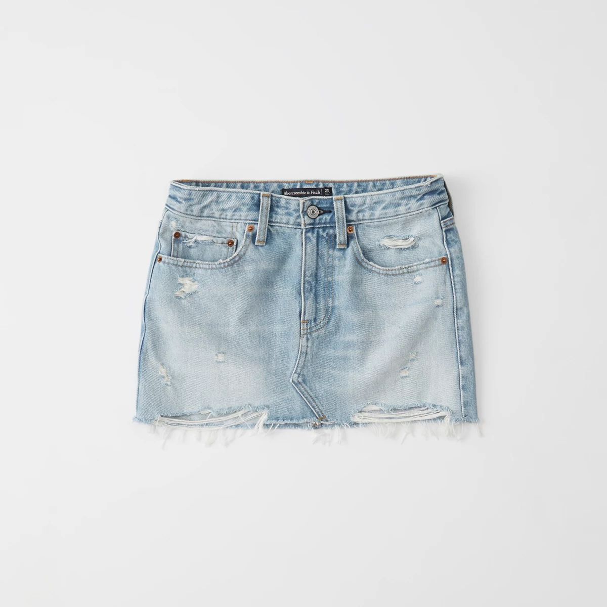 Denim Micro Mini Skirt | Abercrombie & Fitch US & UK