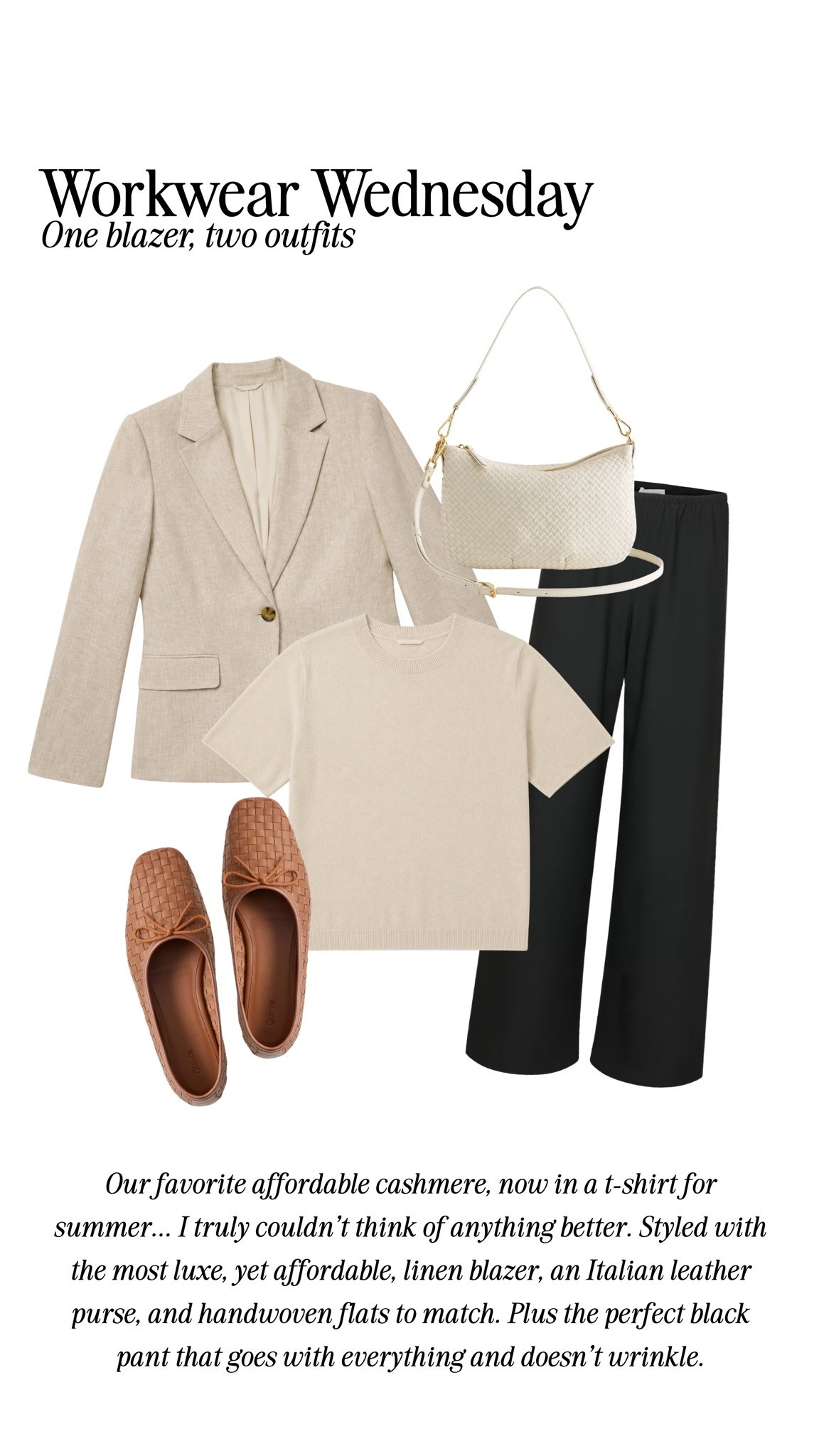 Workwear outfit inspiration!! @Quince @Aritzia

#LTKootd #LTKWorkwear