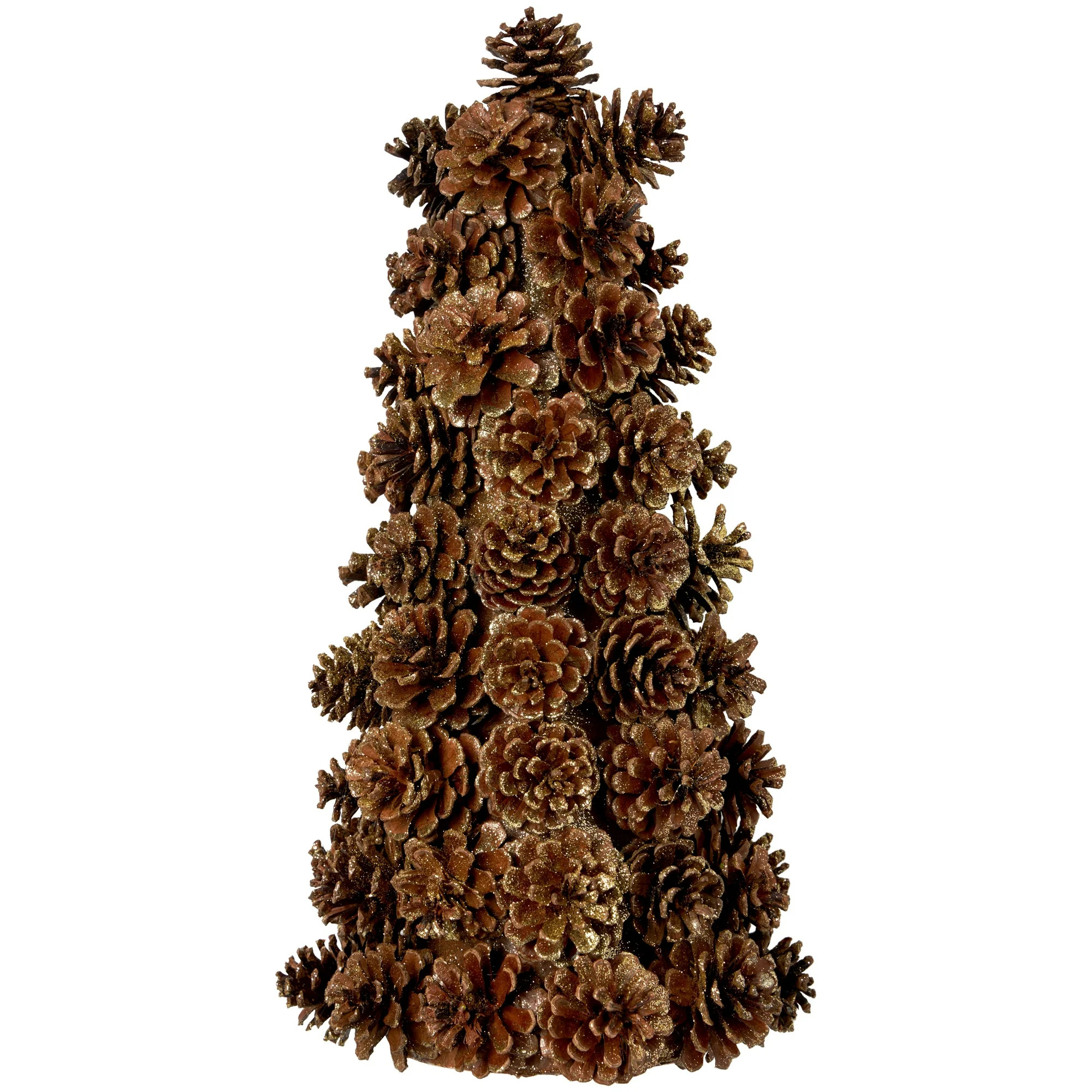 My Texas House Brown Pinecone Christmas Tree Decor, 16 in - Walmart.com | Walmart (US)