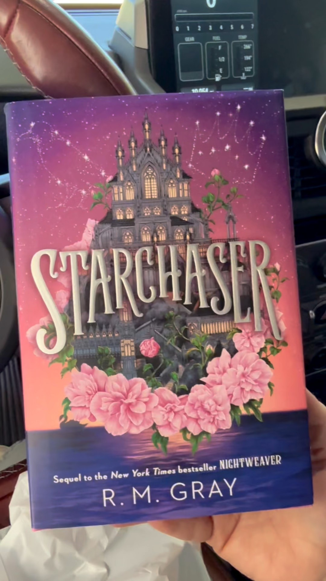 YA readers check out this new book! Now that Christmas has passed I can share. 

We bought this on release day #starchaser #nightweaver #books