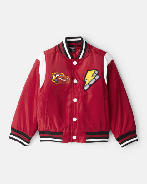 Toddler Boy ©Disney/Pixar Cars Long-Sleeve Bomber Fashion Jacket - Red | Carter's Inc