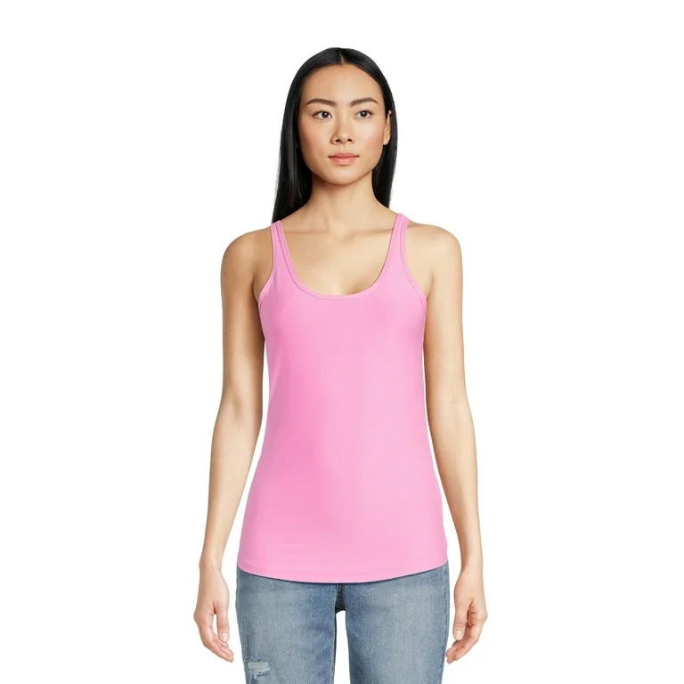 No Boundaries Juniors Scoop Neck Tank Top, Sizes XS-XXXL | Walmart (US)