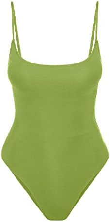 Sexy One Piece Bathing Suit for Women Tummy Control High Cut One Piece Swimsuit Womens | Amazon (US)