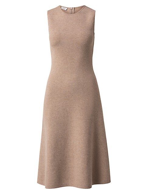 Wool-Cashmere Sleeveless Midi-Dress | Saks Fifth Avenue