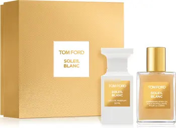Soleil Blanc Eau de Parfum & Shimmer Body Oil Gift Set (Limited Edition) $340 Value | Nordstrom