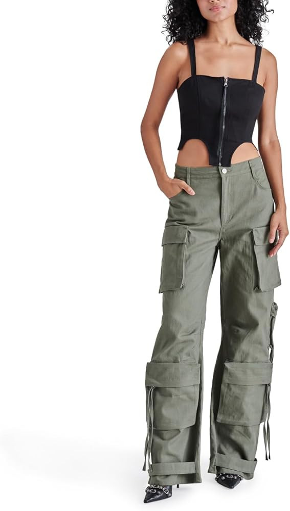 Steve Madden Womens Duo Cargo Pant | Amazon (US)