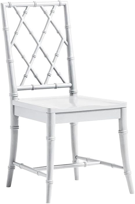 Universal Furniture X-Back Wood Dining Chair Set of Two in White Finish | Amazon (US)