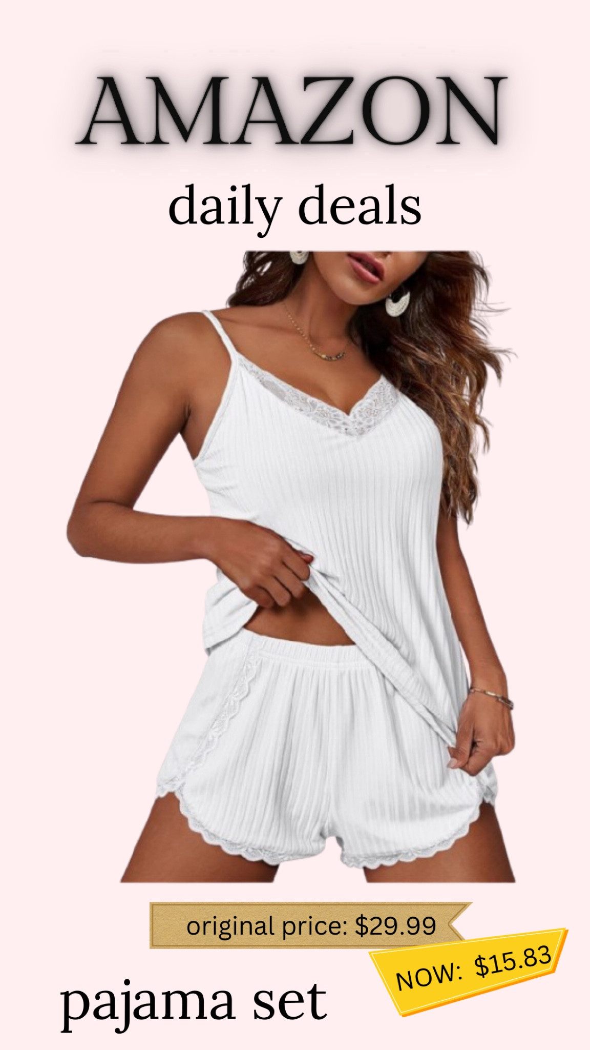 Amazon Daily Deals

Ltkfindsunder100 / ltkfindsunder50 / ltkmidsize / ltkplussize / Amazon / Amazon finds / Amazon style / Amazon fashion / Amazon sale / sale / sale alert / set / sets / pajama / pajamas / pjs / pajama set / pajama sets / tank top / shorts / tank tops / lounge / loungewear / lounge set / lounge sets / lingerie 

#LTKSeasonal #LTKSaleAlert #LTKStyleTip