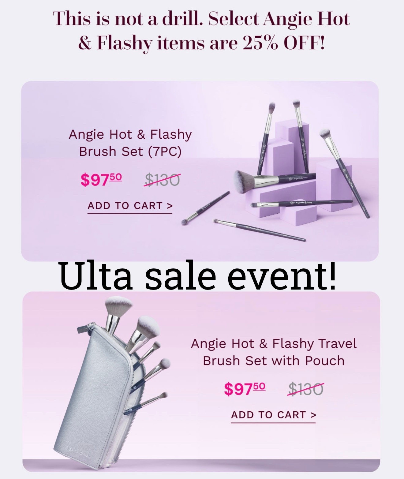 Ulta 21 days of beauty sale
Bk beauty
Makeup brushes


#LTKBeauty #LTKOver40 #LTKSpringSale