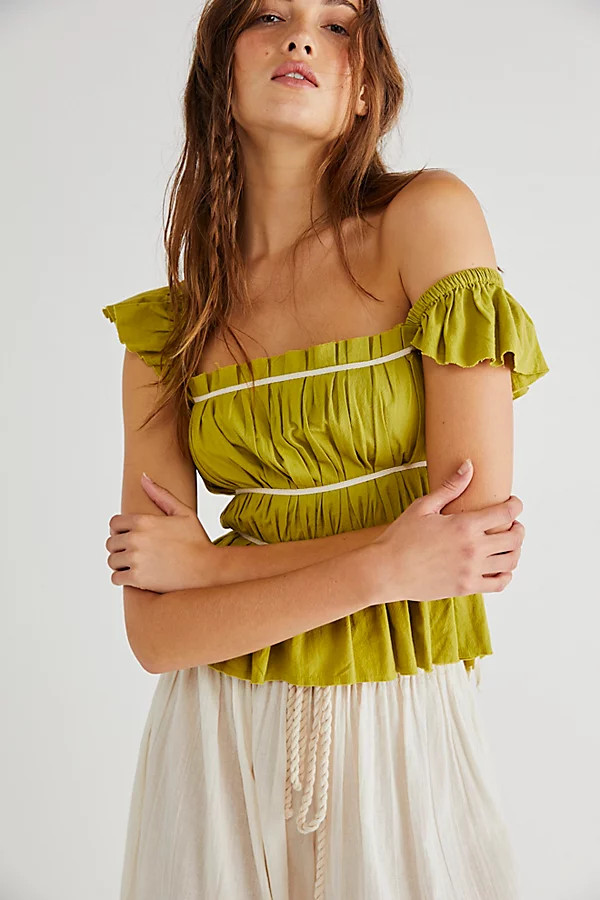 Claude Corset by Free People, Peridot, XS | Free People (Global - UK&FR Excluded)