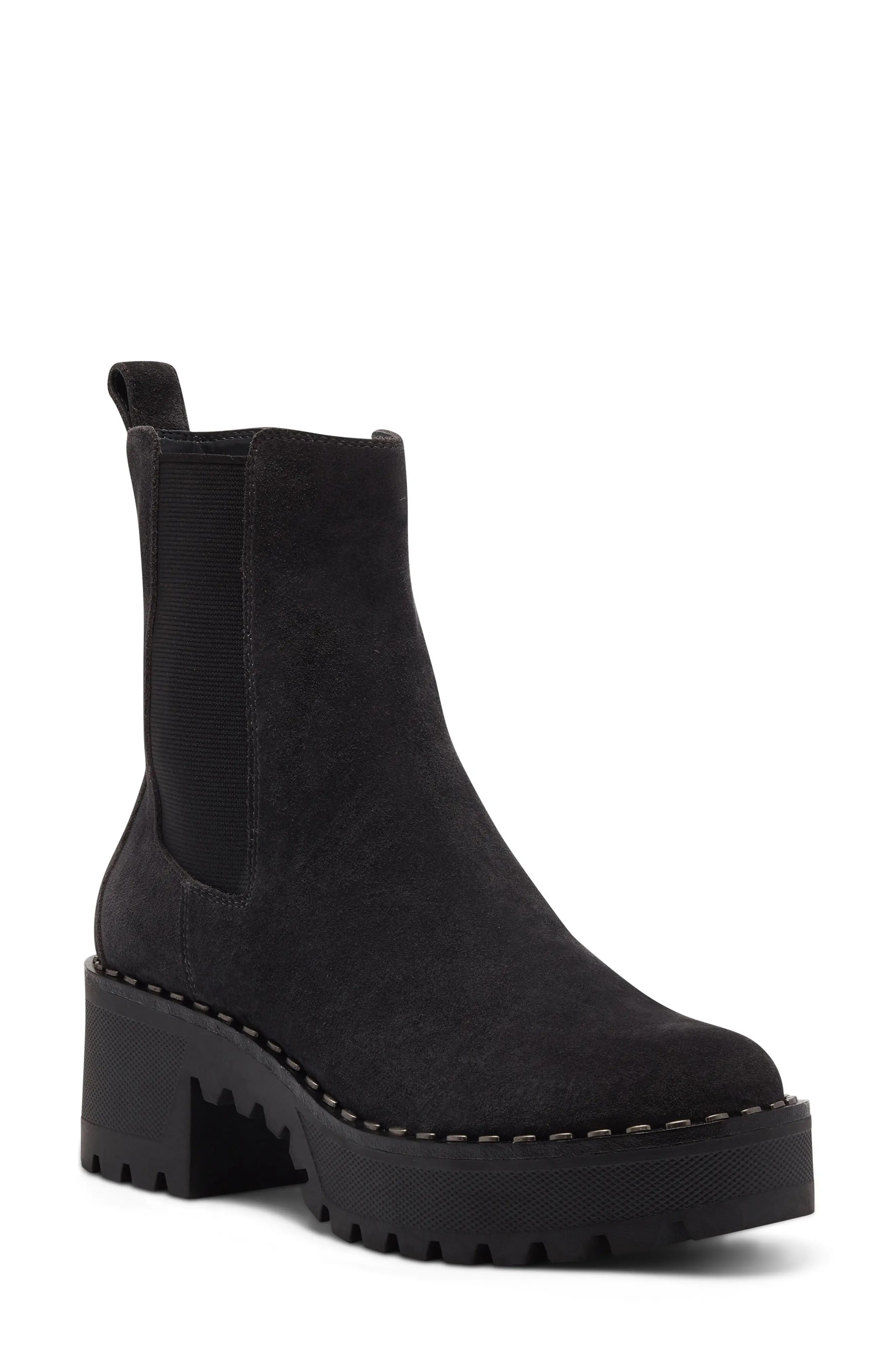 Vince Camuto Madisha Chelsea Boot, Size 8 in Thunder at Nordstrom | Nordstrom