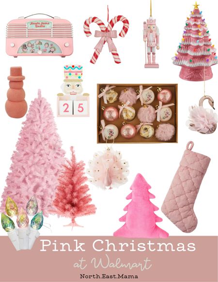 Pink Christmas at Walmart 

#LTKkids #LTKHoliday #LTKhome