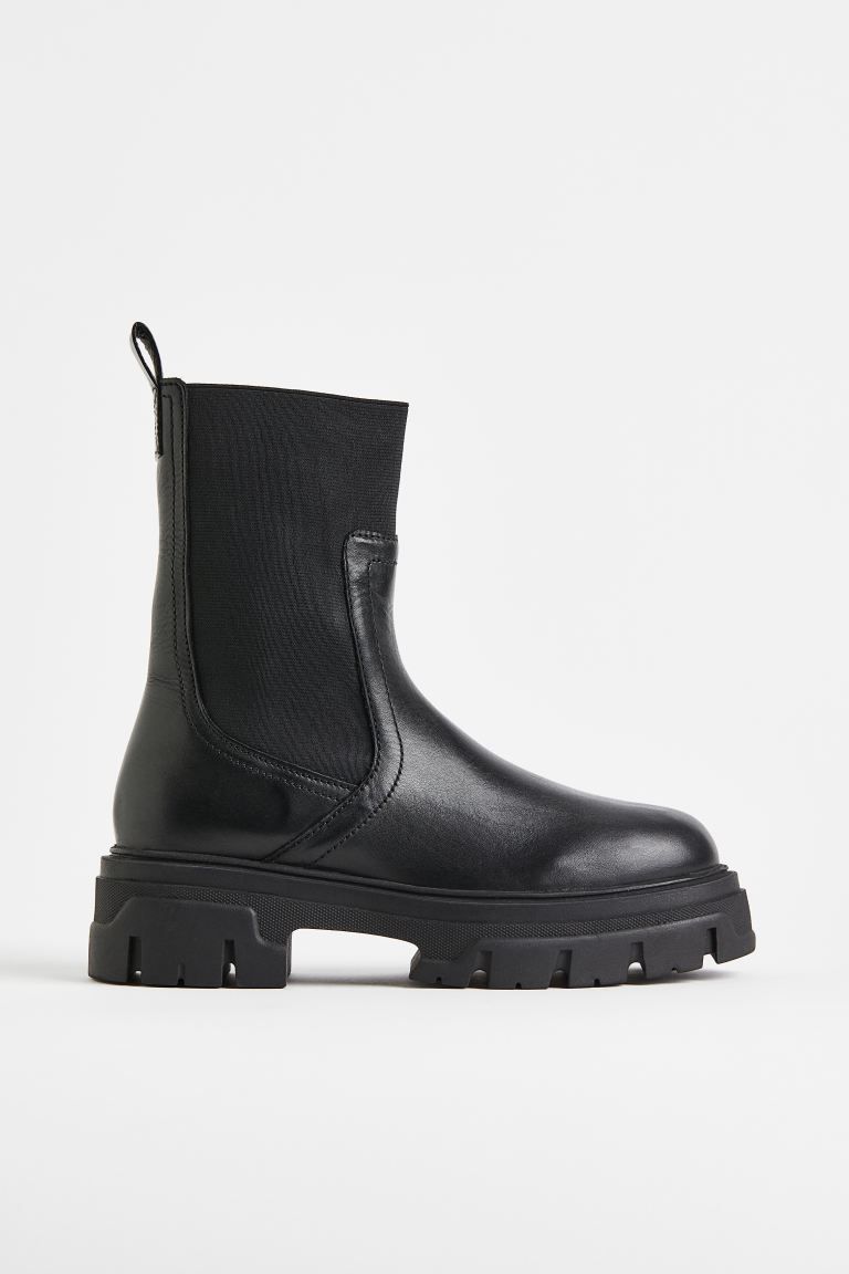 Chelsea Boots aus Leder | H&M (DE, AT, CH, DK, NL, NO, FI)