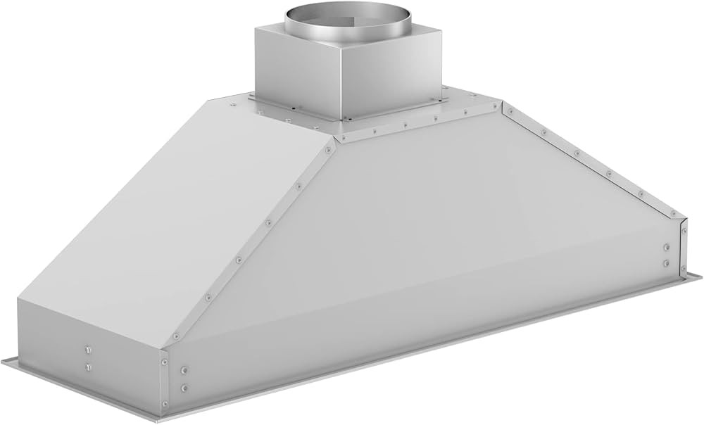ZLINE 46" Ducted Wall Mount Range Hood Insert in Stainless Steel (695-46) | Amazon (US)