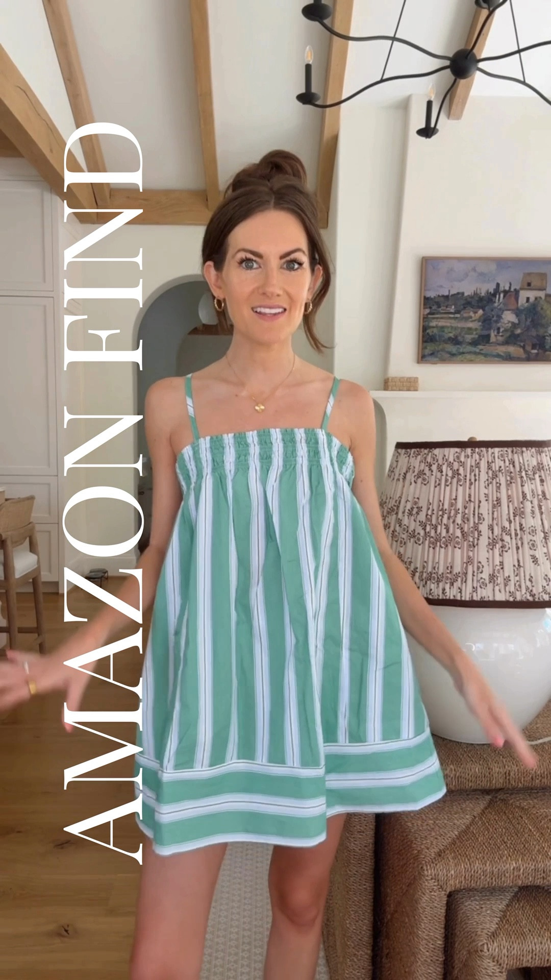 Amazon find of the season! And it has shorts built in 🤍

#LTKSeasonal #LTKSpringSale #LTKootd