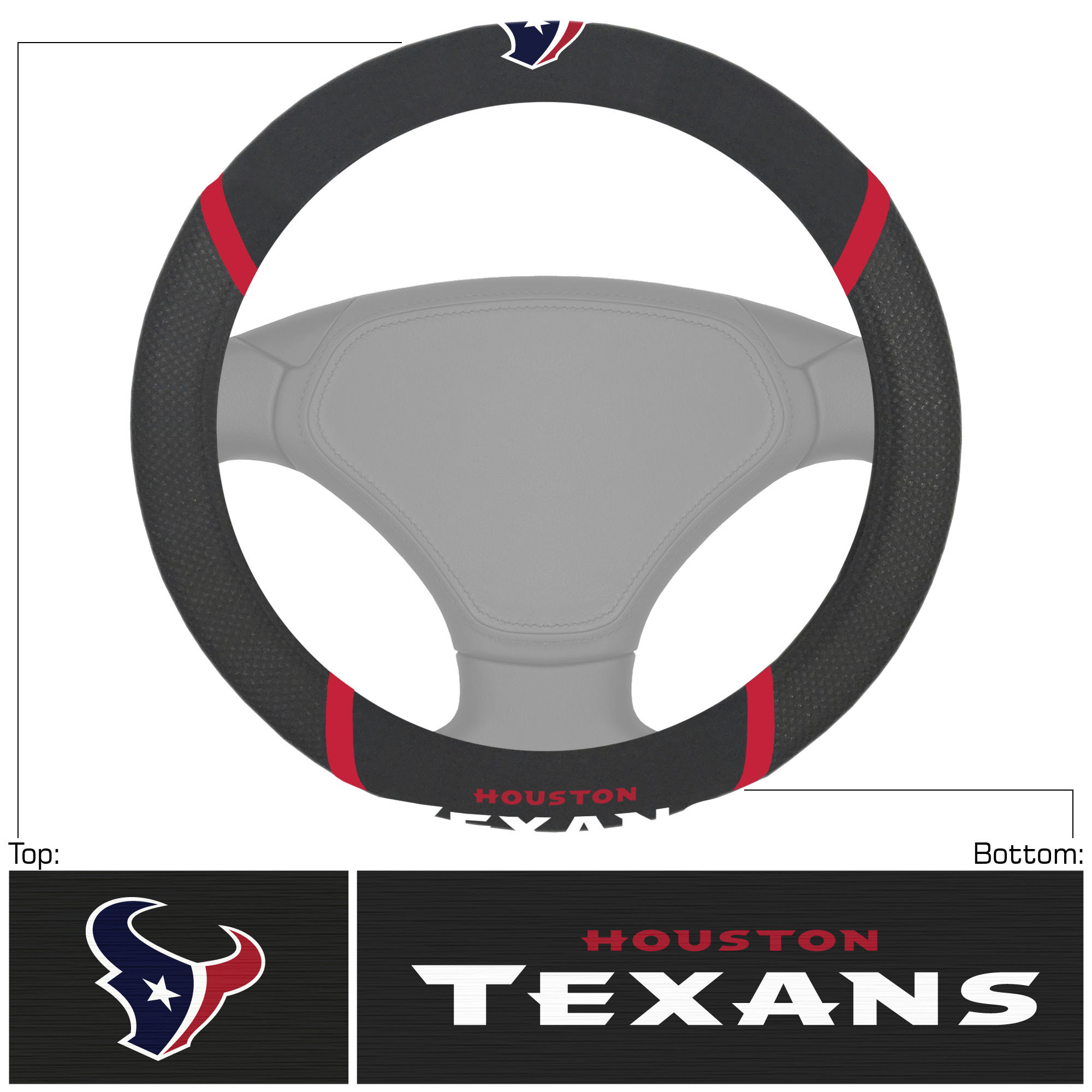 Houston Texans Steering Wheel Cover | Fanatics