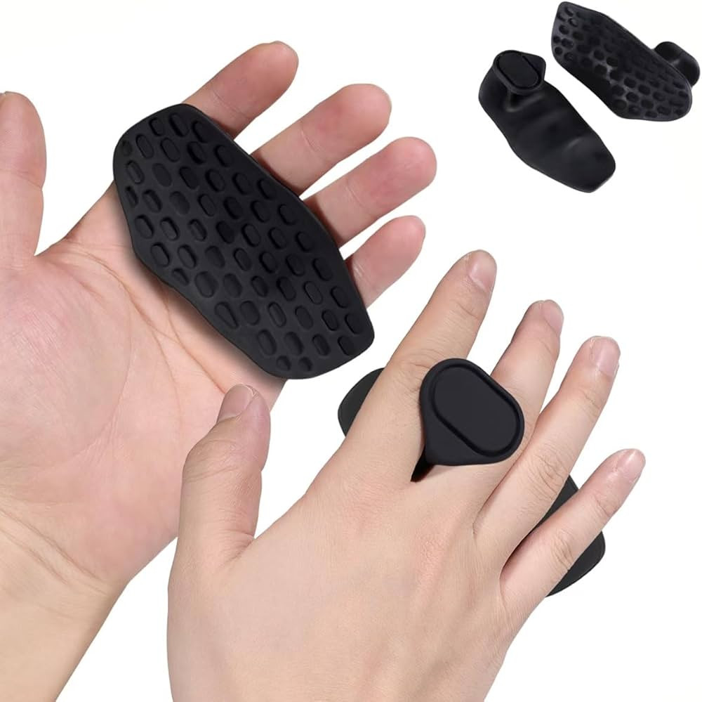 Anti-Slip Workout Grips - Ergonomic Rubber Hand Protector Gloves for Weight Lifting, Pull-Ups, Gy... | Amazon (US)