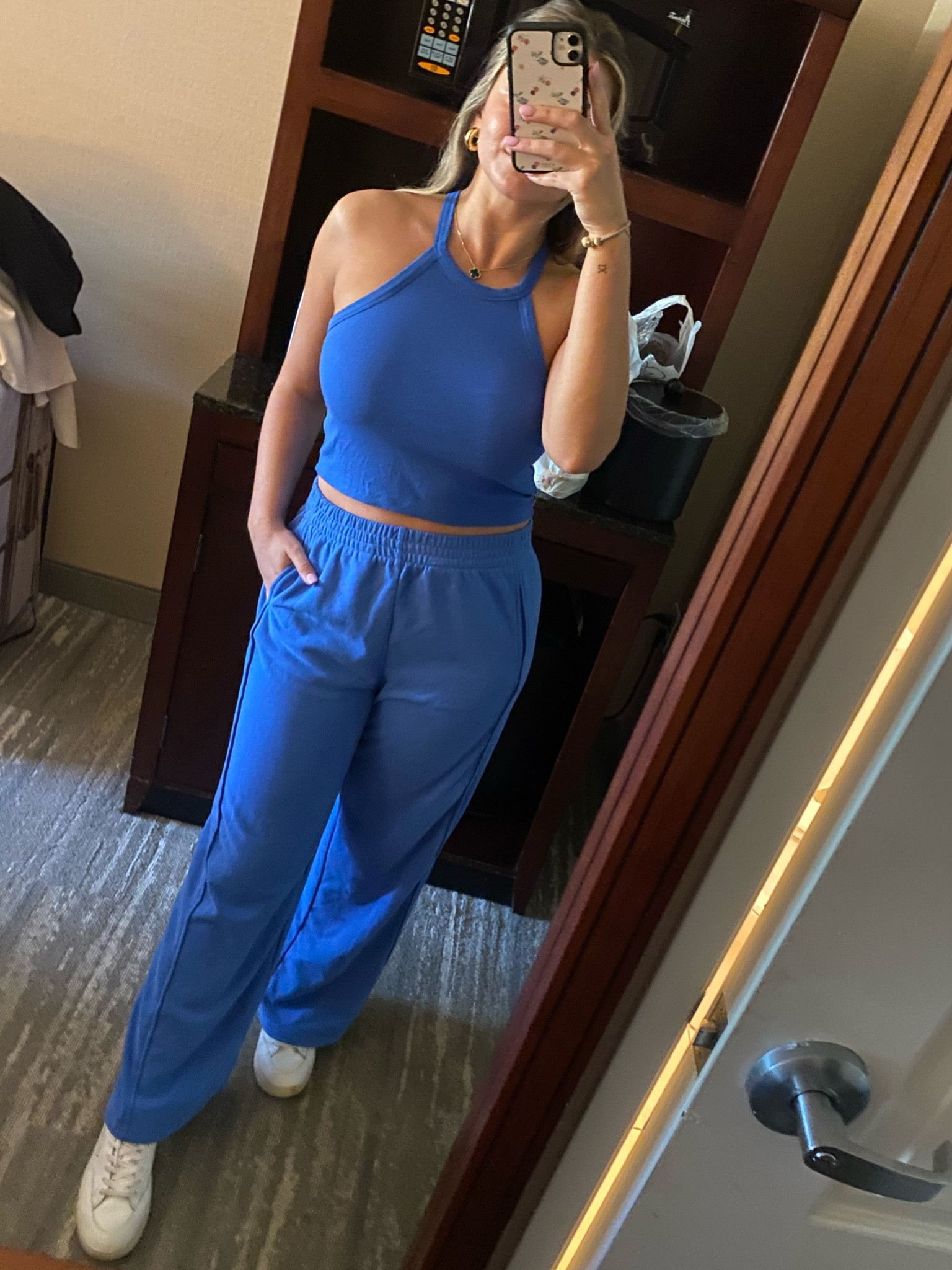 Amazon travel lounge set 💙🦋🐟🧢
#FPdupe 

#LTKFindsUnder50