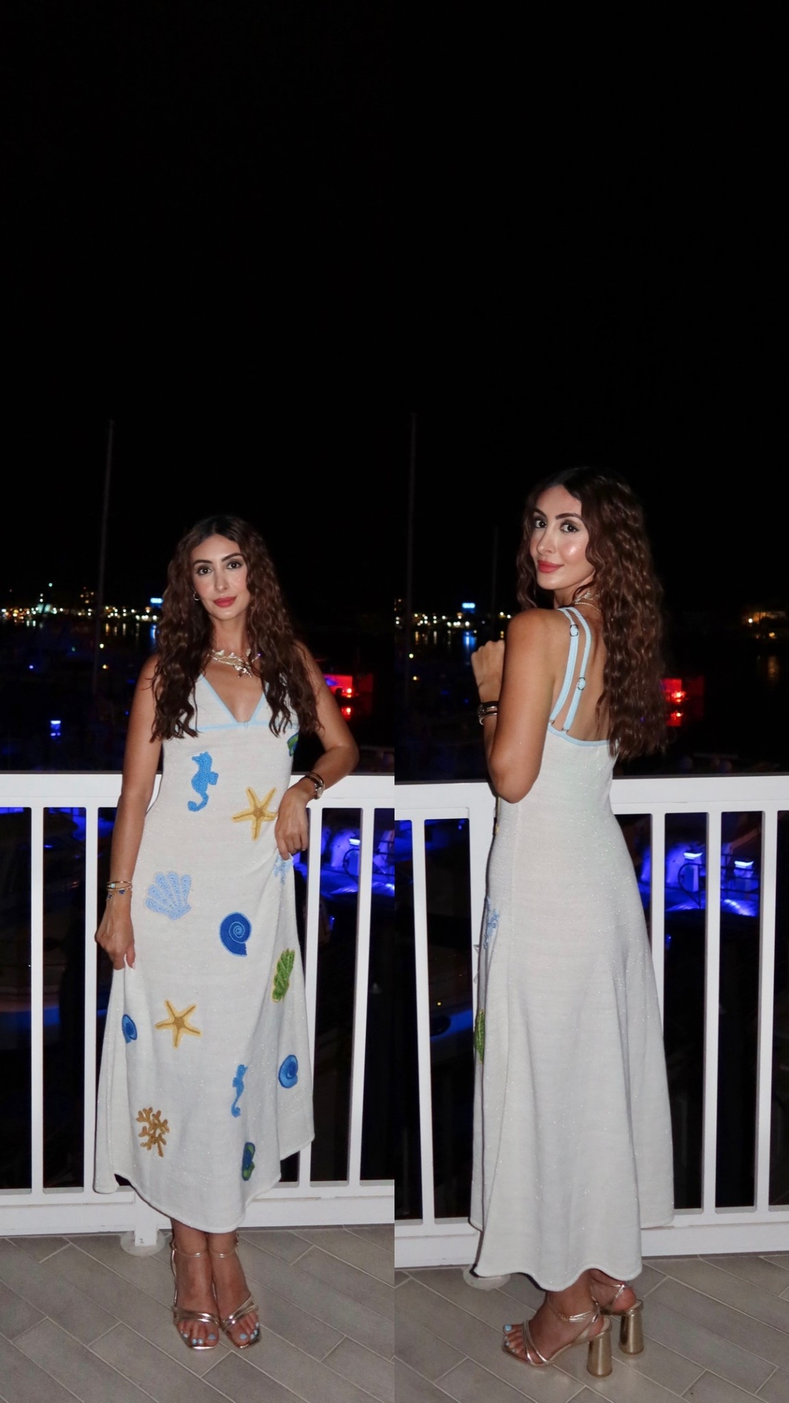 Wore this adorable dress to a mermaid theme event! Extremely comfy and true to size. I would say it would be best for small chest girlies! 

Vacation summer spring shell dress starfish dress blue dress crochet dress open back destination wedding 

#LTKWedding #LTKTravel #LTKgrwm