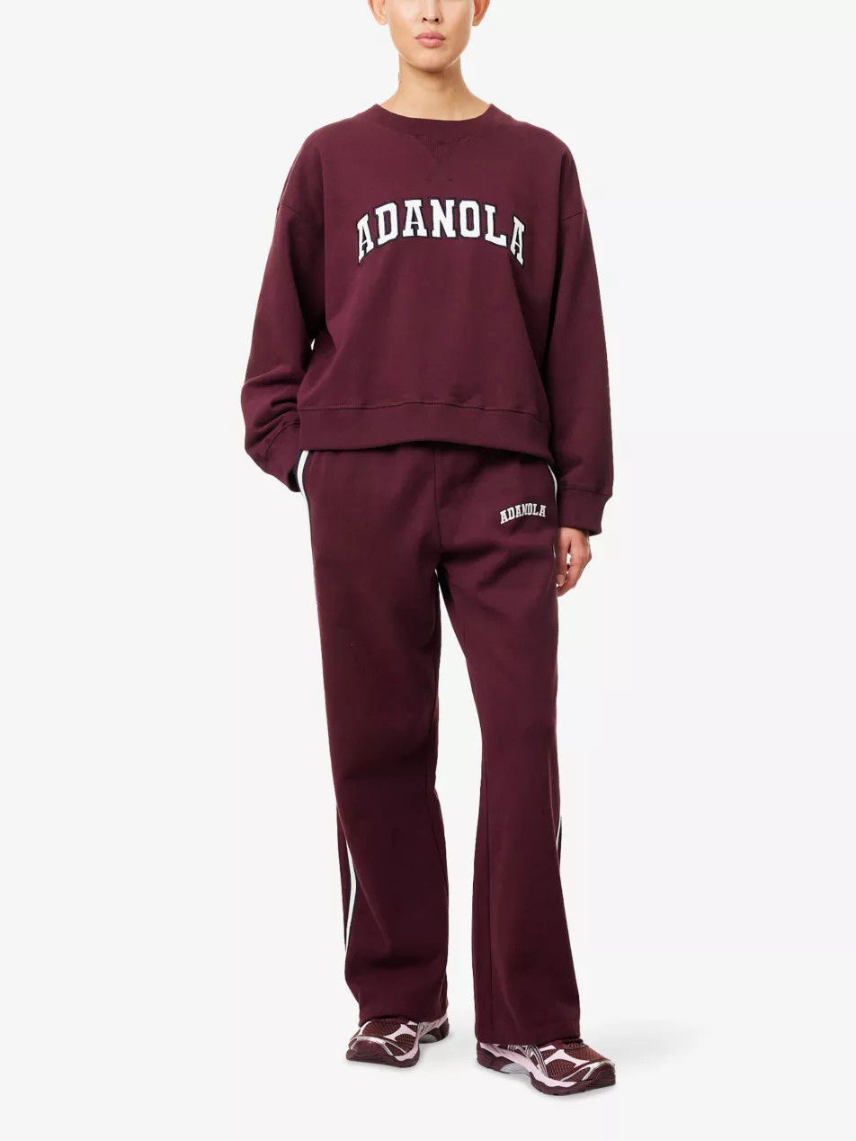 Varsity Loose-Fit Cotton-Blend Sweatshirt | Selfridges