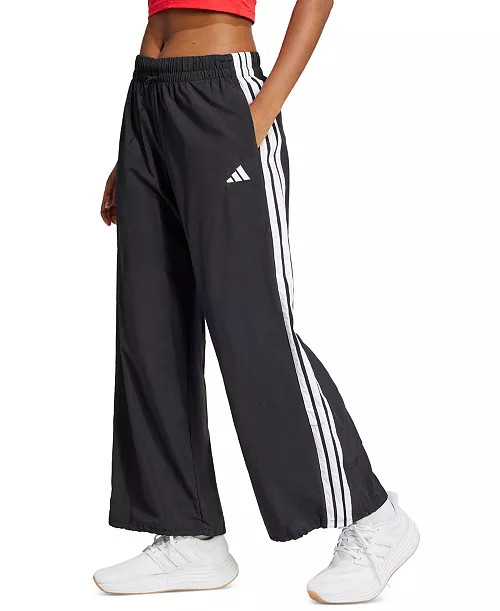 Women's Three Stripe Parachute Pants | Macy's