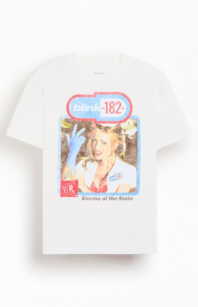 Men's Blink 182 Enema Of The State T-Shirt in White - Size Medium | PacSun