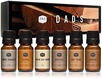 P&J Trading Fragrance Oil | Dad’s Set of 6 - Scented Oil for Soap Making, Diffusers, Candle Mak... | Amazon (US)