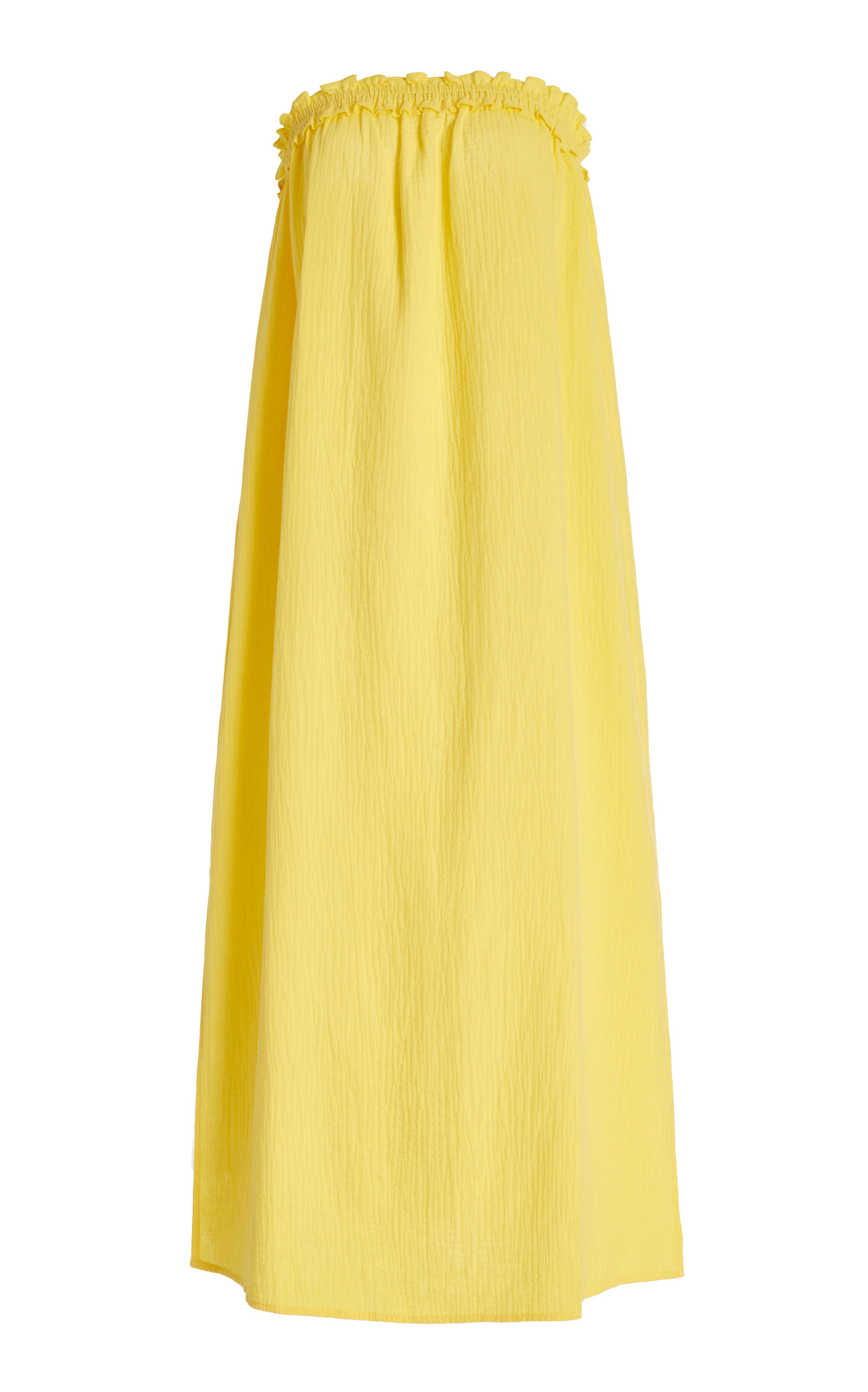 Kahlo Strapless Cotton Maxi Dress | Moda Operandi (Global)