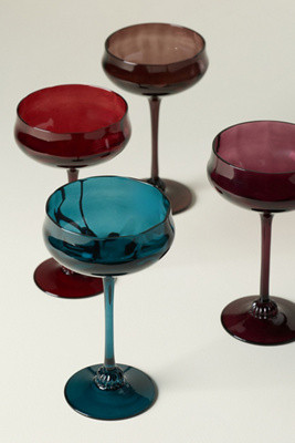 Cybelle Coupe Glasses, Set of 4 | Anthropologie (US)