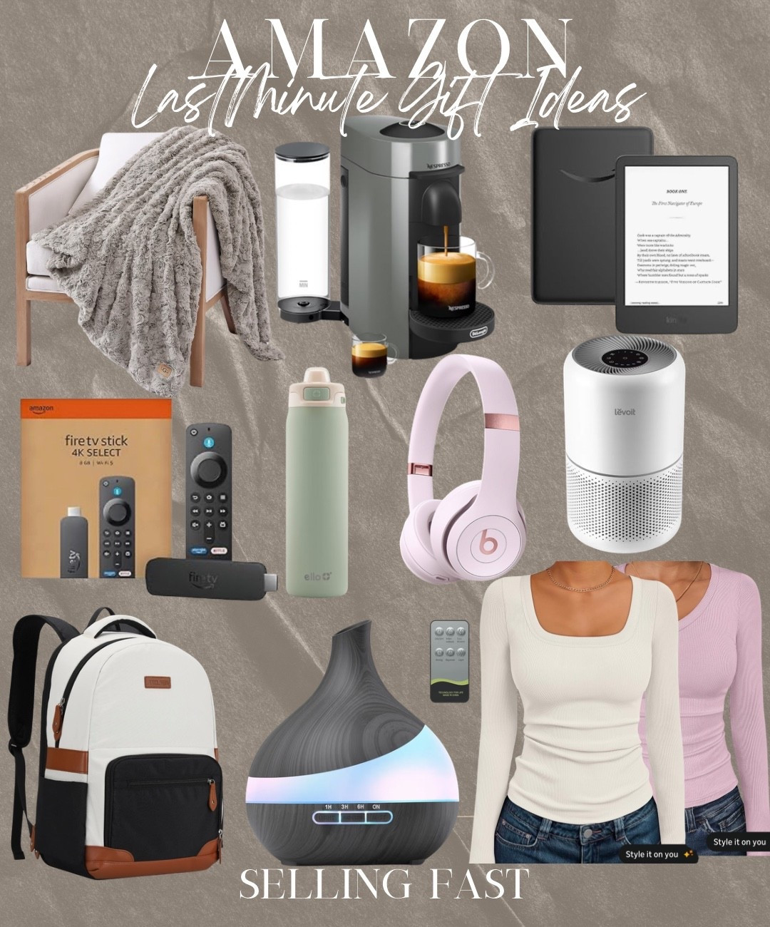 Last minute gift ideas that are selling fast! Check out these top picks. #amazonfinds #holidaygifts

#LTKGiftGuide #LTKSaleAlert #LTKU