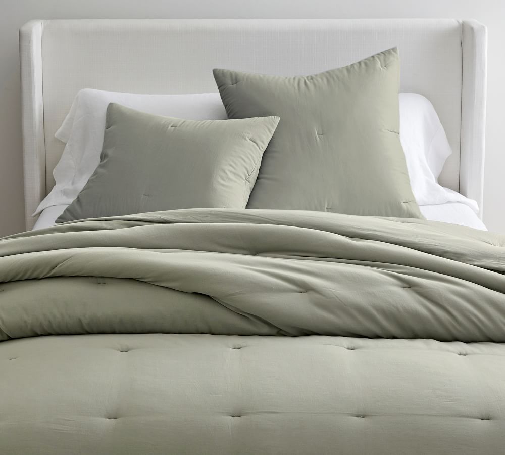 Dream Brushed Cotton Comforter | Pottery Barn (US)